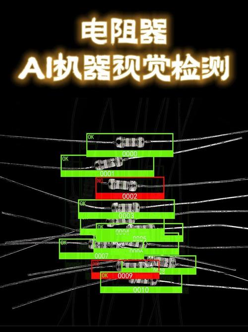 专业的事交给专业的人 机器视觉 工业自动化 电阻器 质检 人工智能